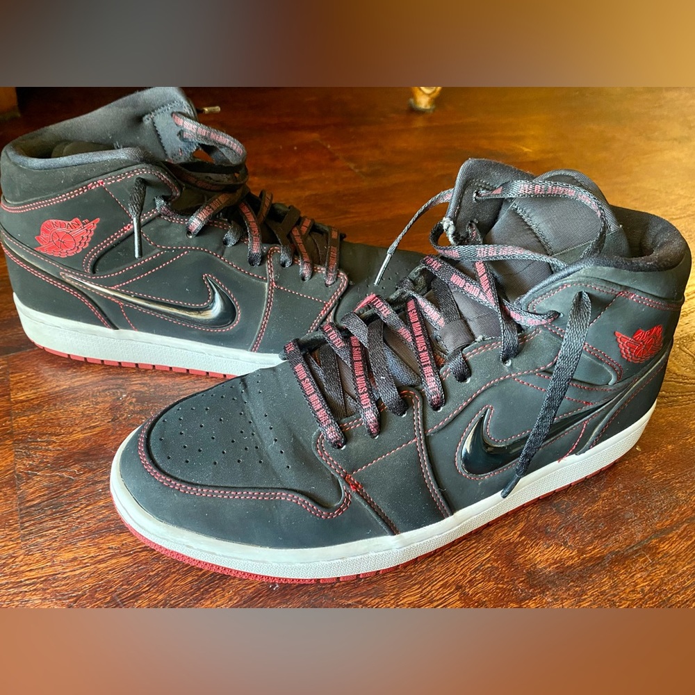 Nike Air Jordan 1 Mid Fearless 'Come Fly With Me' CK5665-062 Mens Size 12.